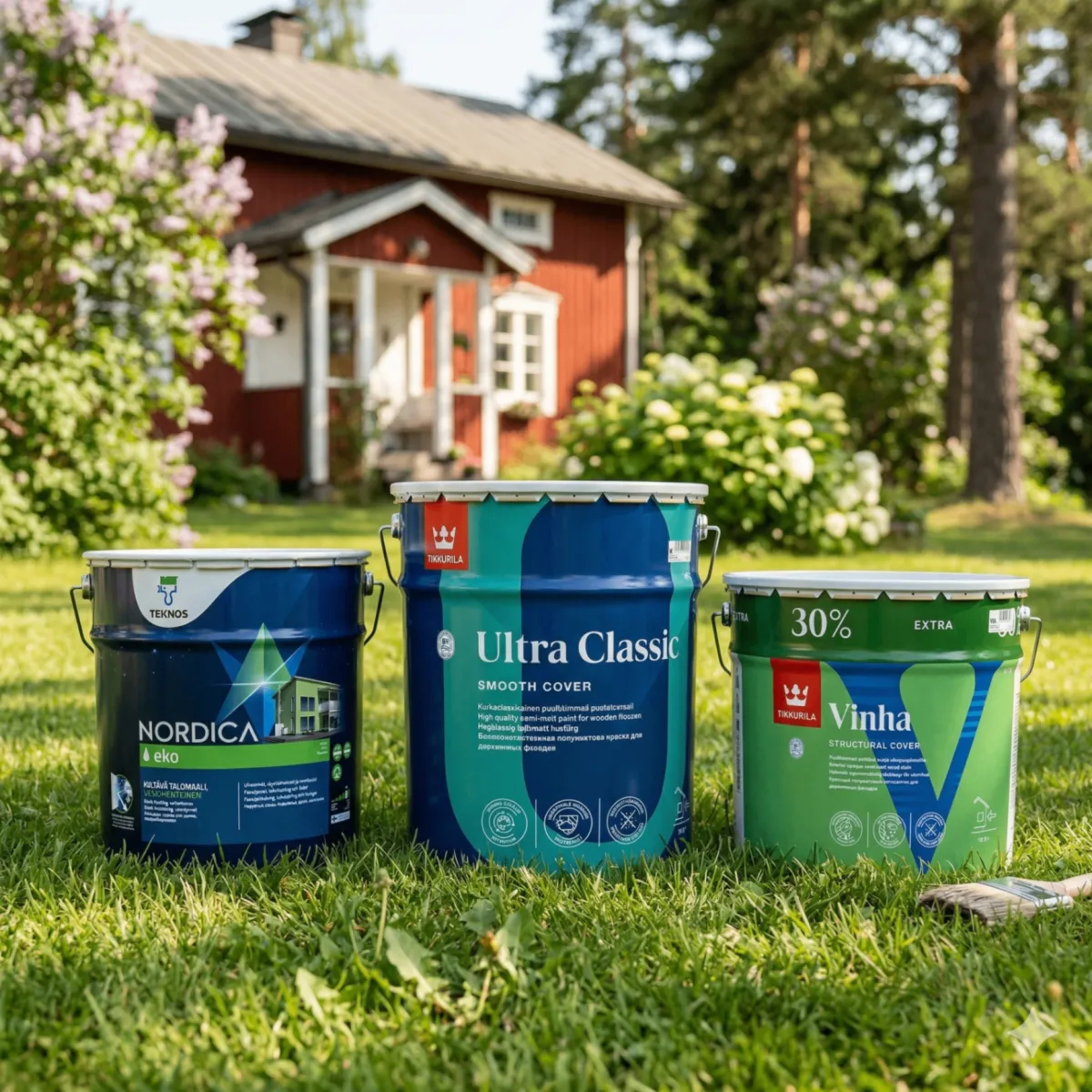 Parhaat ulkomaalit vertailussa: Tikkurila, Teknos ja ammattilaisten valinnat